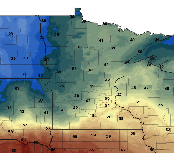 Warmup begins Friday; few shower chances this weekend