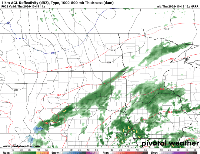 Rain showers Thursday followed by a brief blast of cold | MPR News