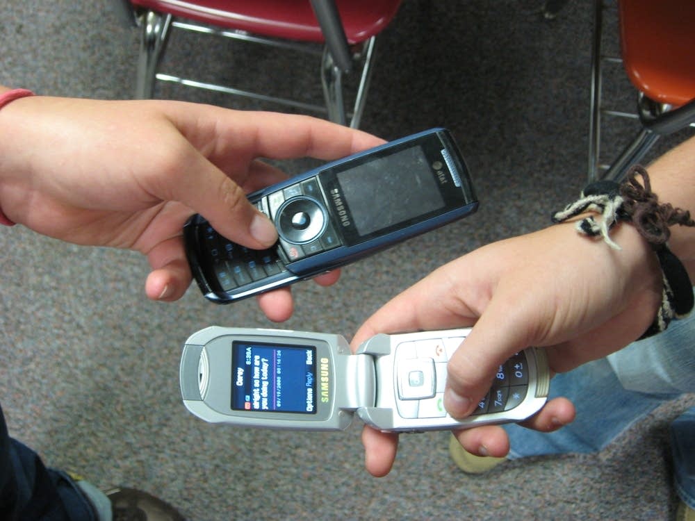 Cell phones a go-go