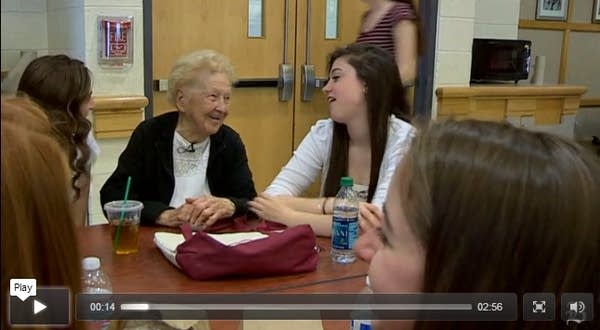 A diploma for Genevieve, 78 years later