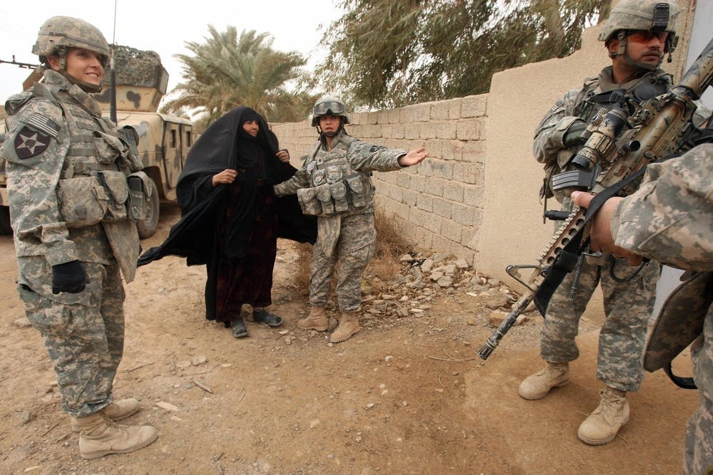 Female soldier