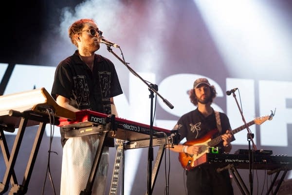 Josh Augustin and Sam Winemiller of Vansire perform at Joyland Bali 2024 on March 3, 2024 in Denpasar, Bali, Indonesia.