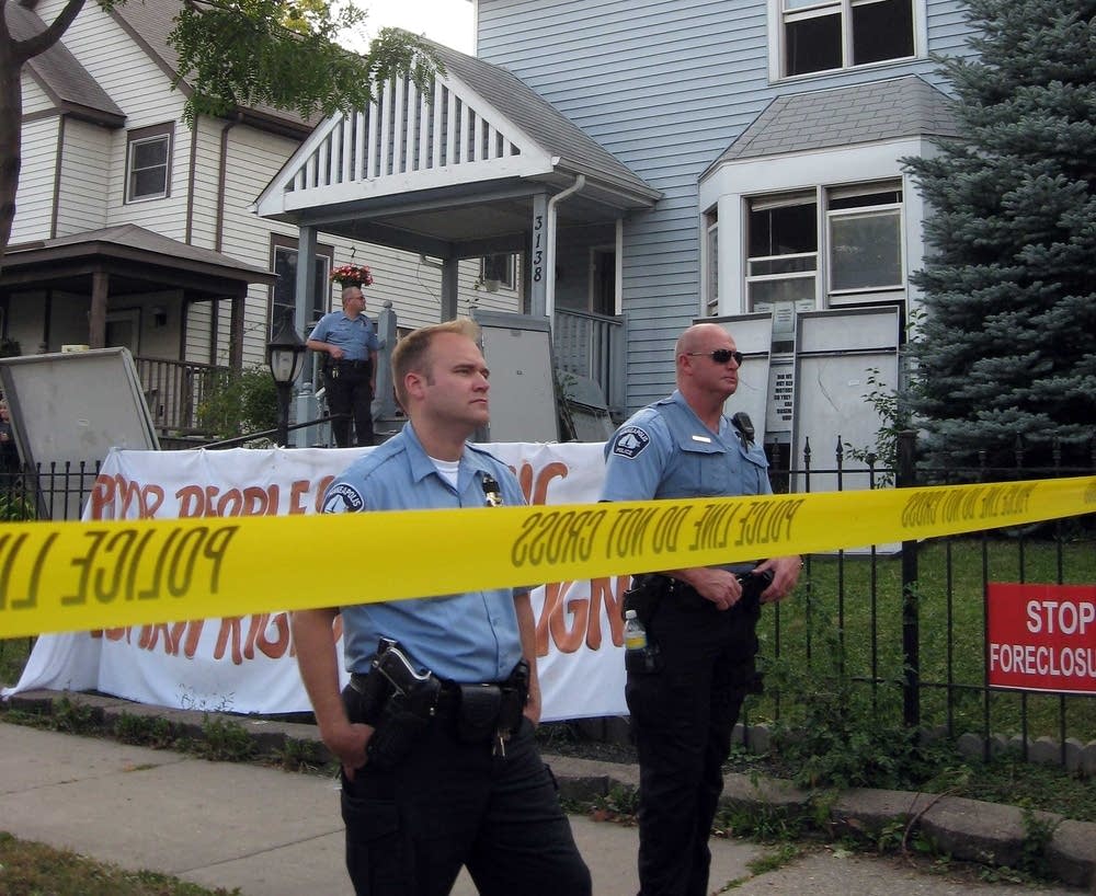 Police board up Williams' home