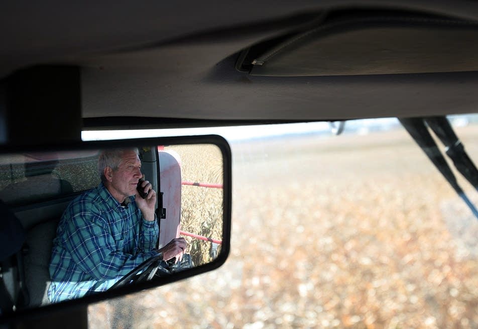 In the combine