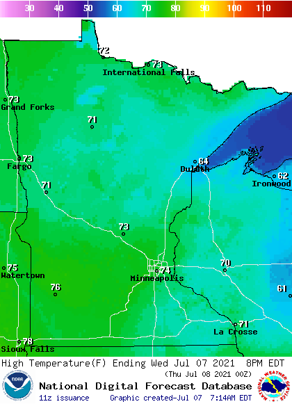 weather graphic