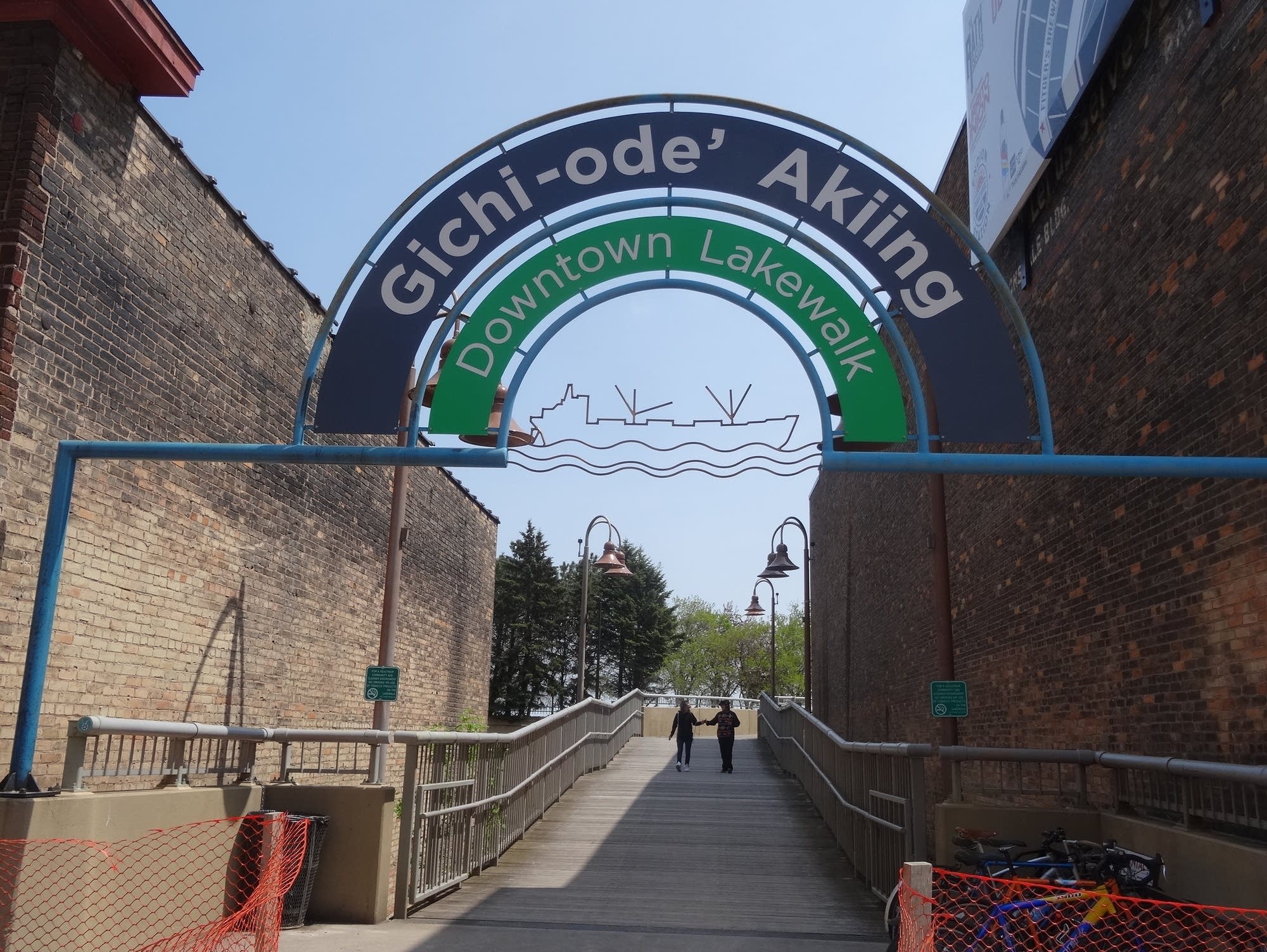 What was previously Lake Place Park in Duluth is now Gichi-Ode' Akiing