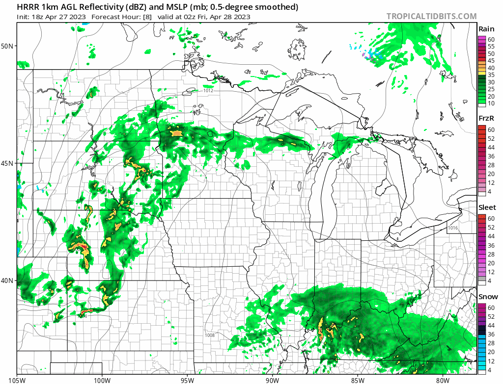 NOAA HRRR model