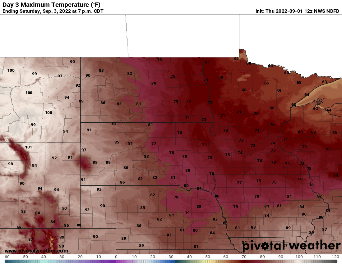 Sat highs AM