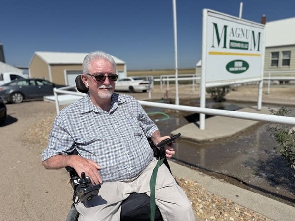 Steve Gabel, owner of Magnum Feedyard