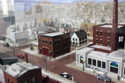 Model railroad detail