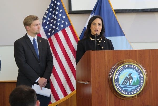 GOP House Speaker Lisa Demuth speaks