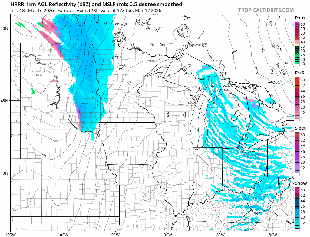 NOAA HRRR model