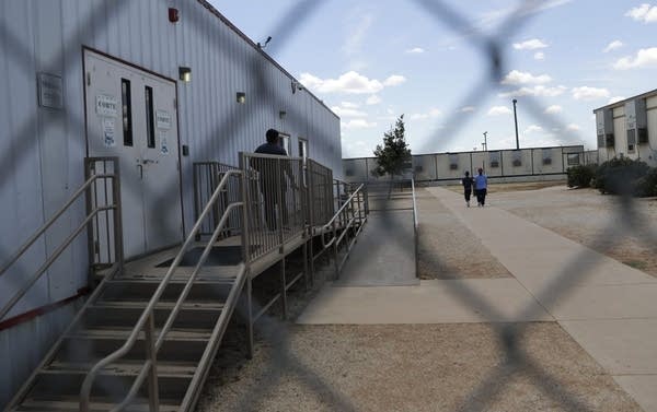 A view of a detention center.