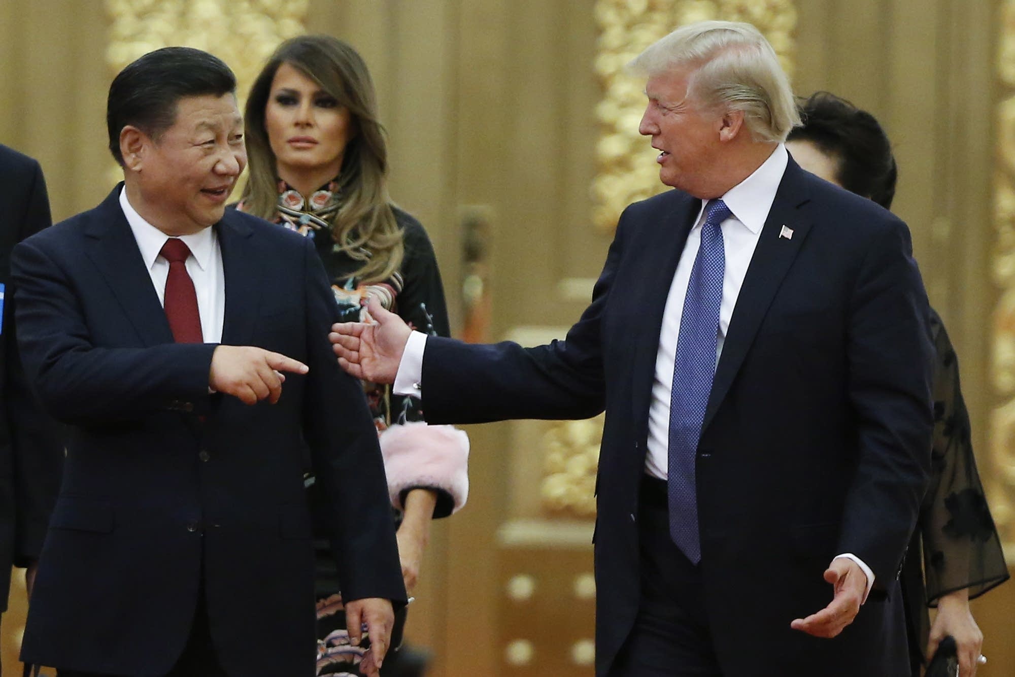 U.S. President Donald Trump and China's President Xi Jinping