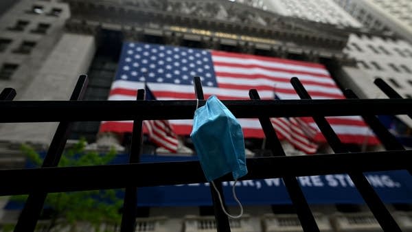 Markets are up on the first day since late March that brokers are on the NYSE trading floor.