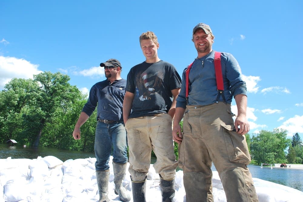 Scott Mai, Bert Dahn and Brady Haseargen