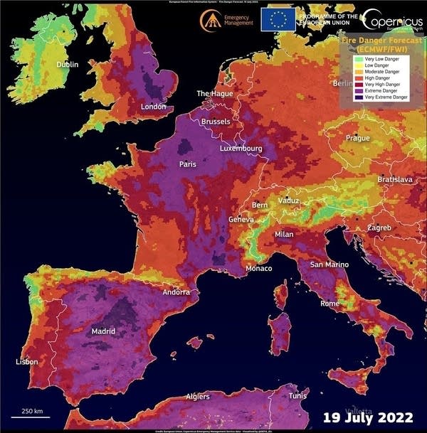 EUR fire risk