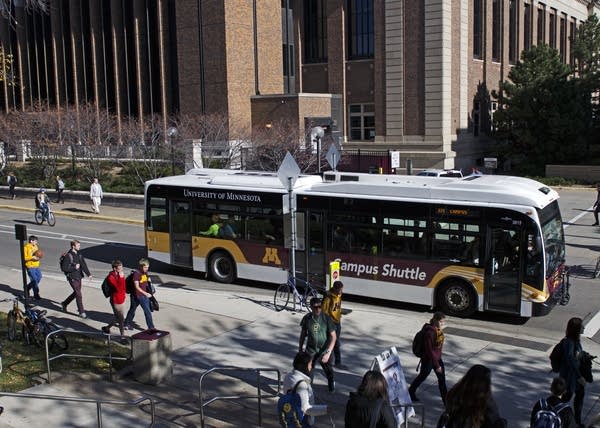 The University of Minnesota campus.