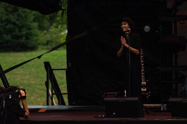 Diane Miller at The Current's Music on a Stick at the Minnesota State Fair Grandstand on Saturday, Aug. 28, 2021.