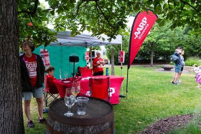 aarp representatives at surly brewing