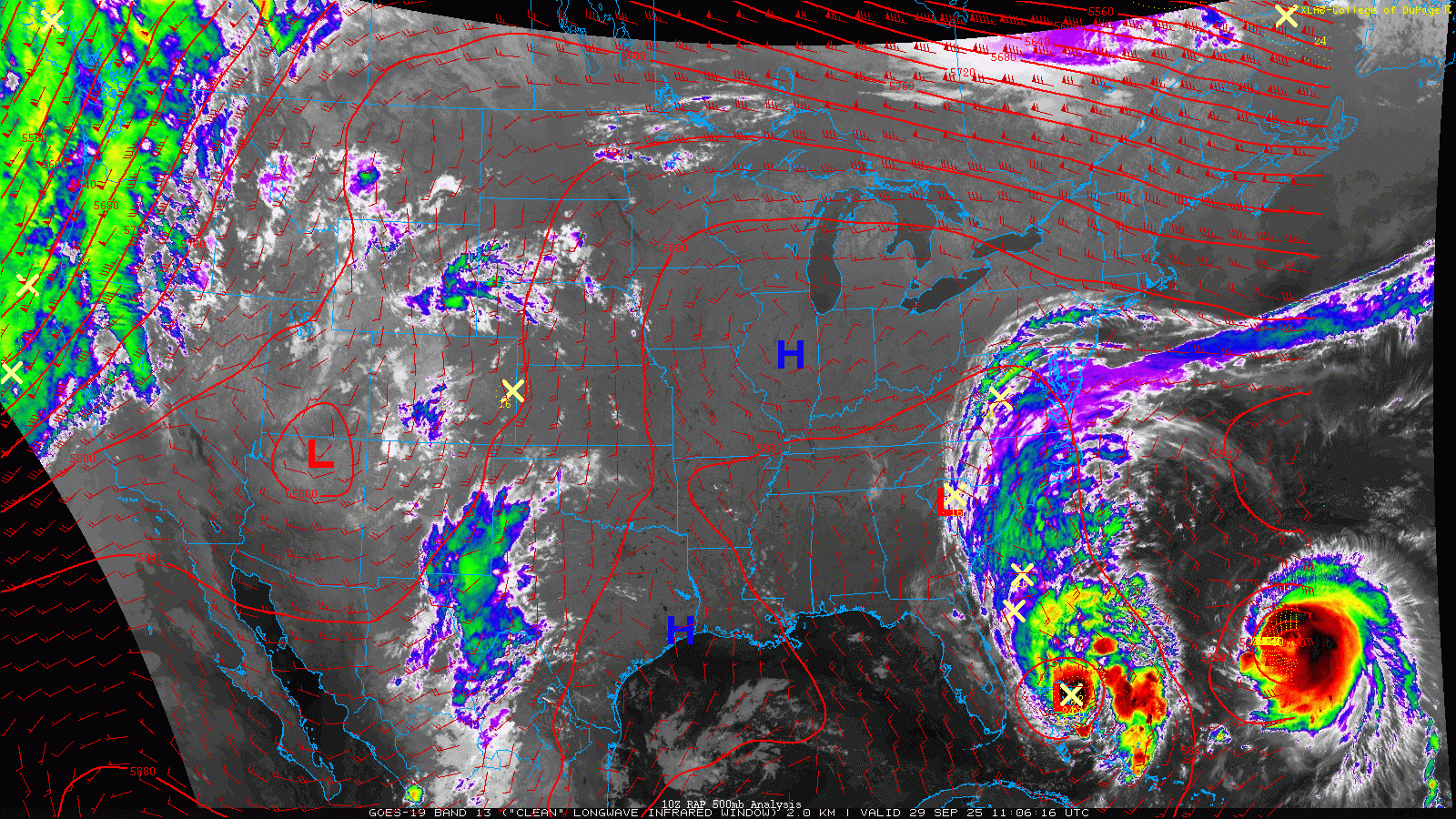 Double trouble in the Atlantic: Humberto strengthens, Imelda follows