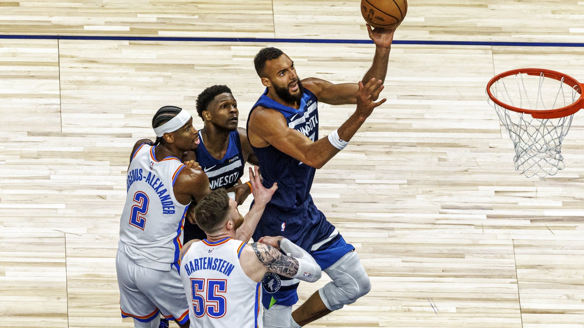 Gobert, Wembanyama set to match wits as Spurs, Timberwolves meet in West semifinal matchup