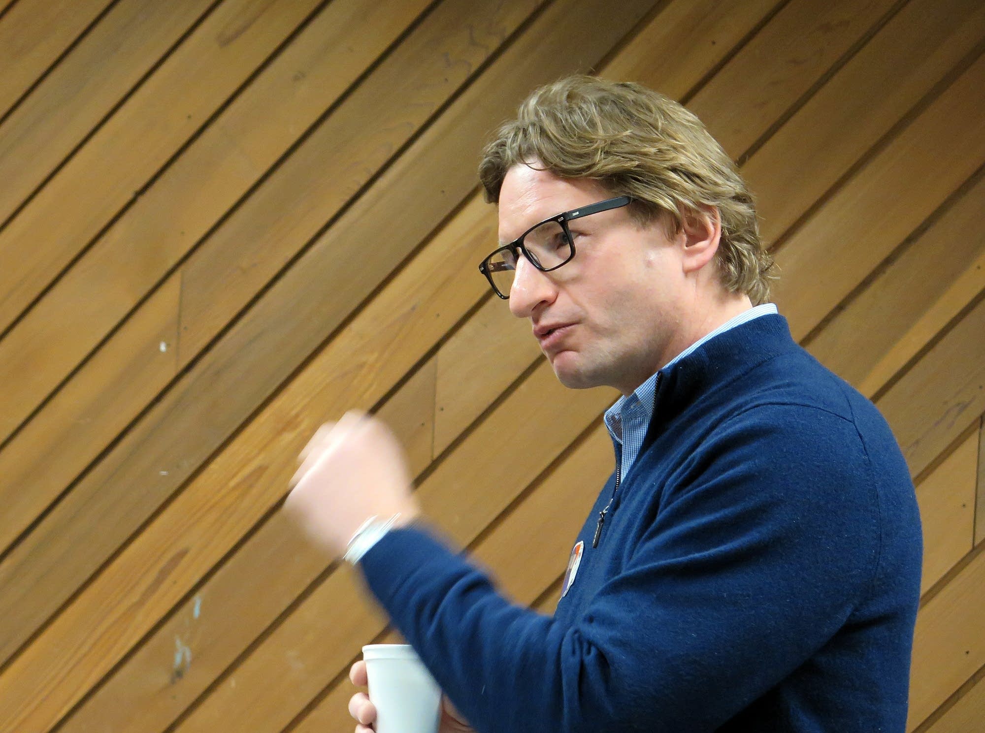 Dem. candidate Dean Phillips won early DCCC backing.