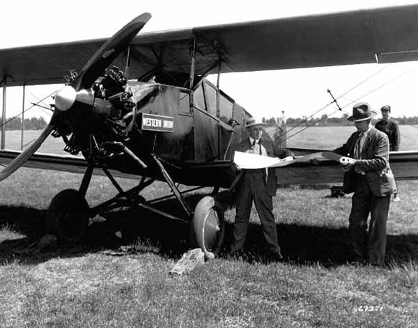 An airmail plane