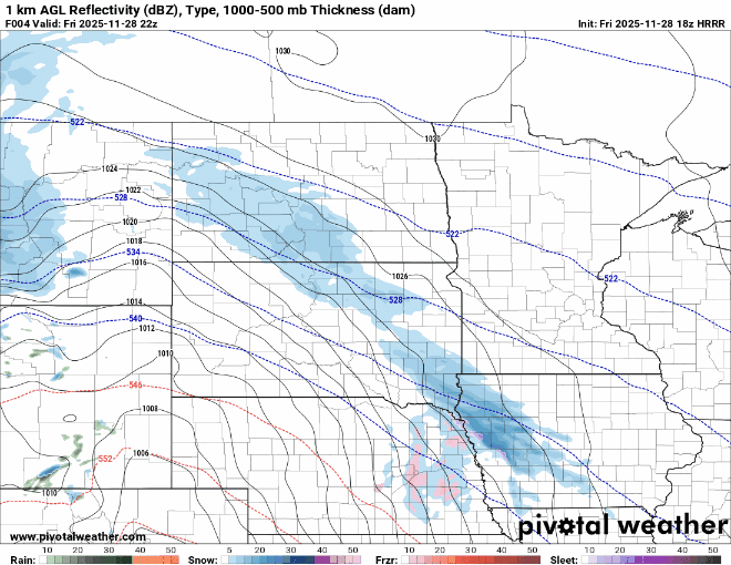 Forecast precipitation Friday 4 p.m to midnight Saturday night