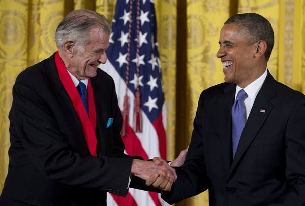 Frank Deford exits