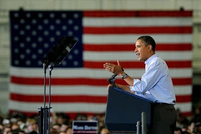 Obama at the U of M