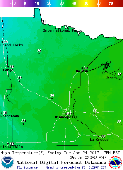 First pictures from new satellite; Tuesday snow