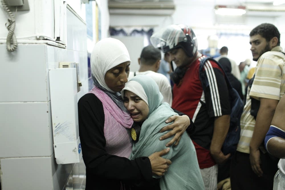 Morsi supporter at hospital