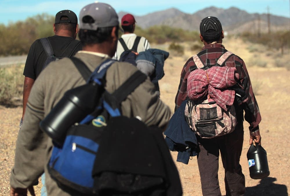 Crossing into the U.S. illegally