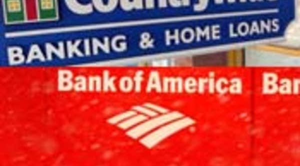 Countrywide, Bank of America signs