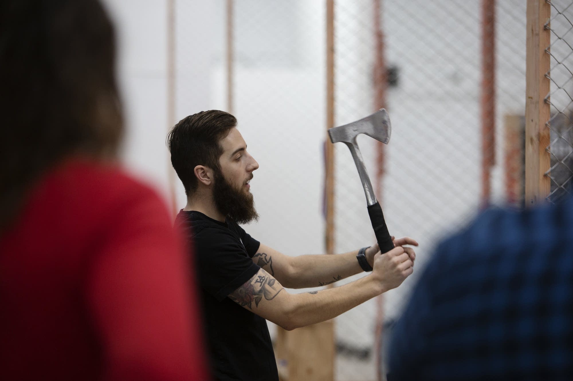 Axe Throwing Coach Shane Donner explains different types of throws.