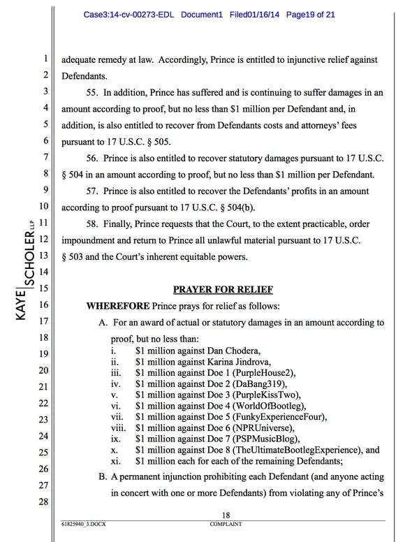 Prince lawsuit 19