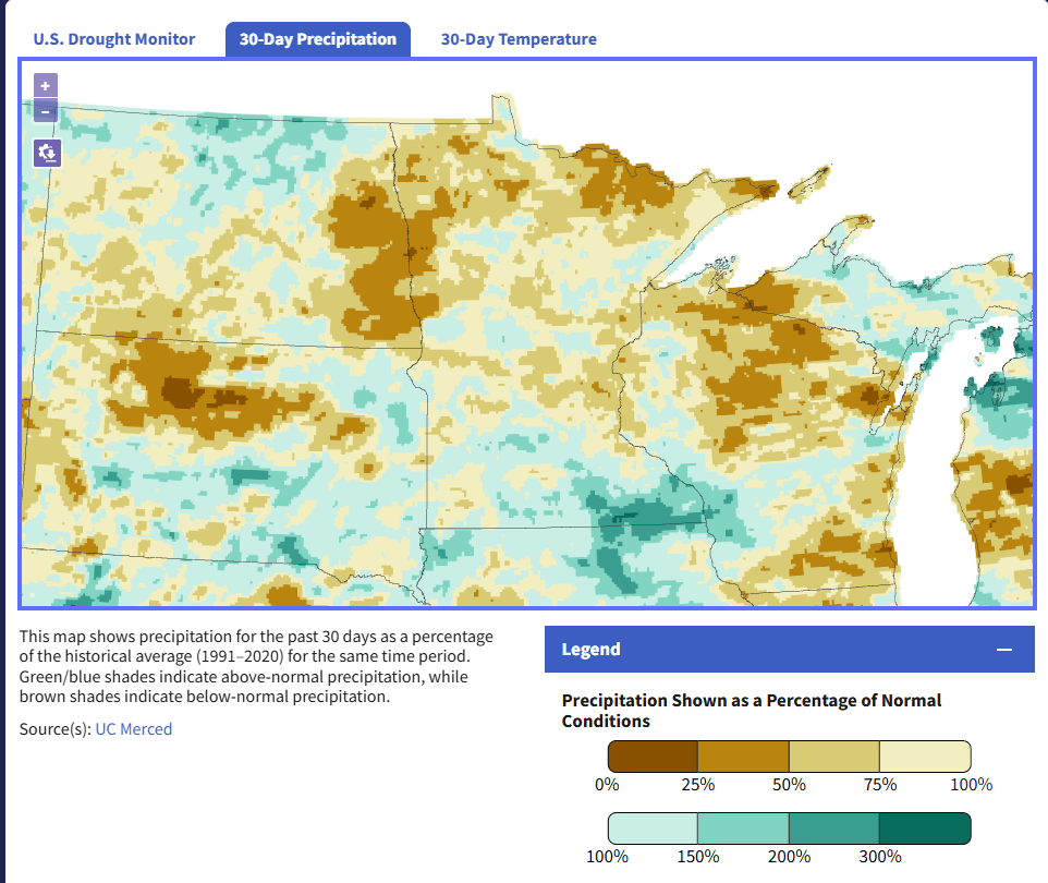 30 day drought