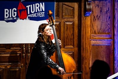 band performing on stage