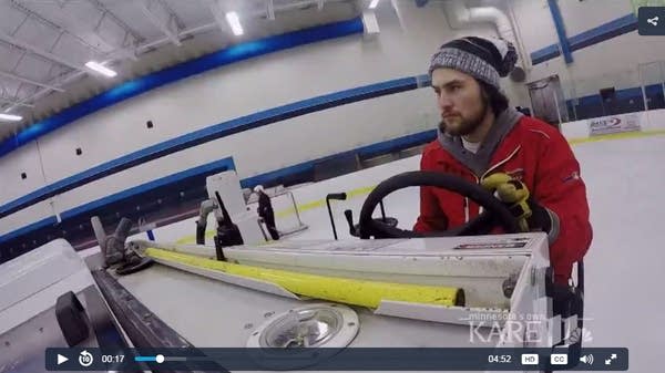 Cole gets a Zamboni