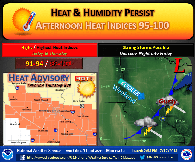 July 17 - NWS graphic