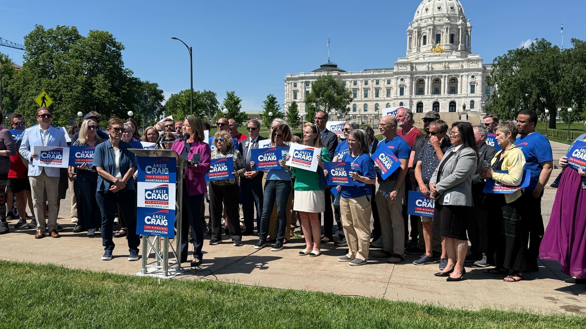 Angie Craig skips DFL convention, clears Flanagan path