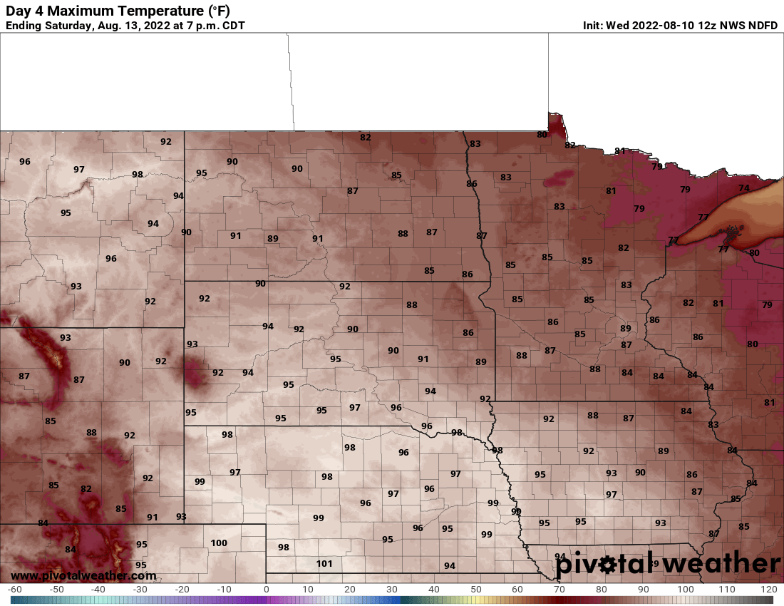 sat highs 9am