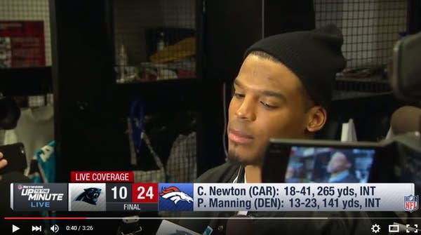Cam Newton speaks