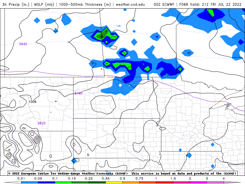 precip FRI SAT 8am