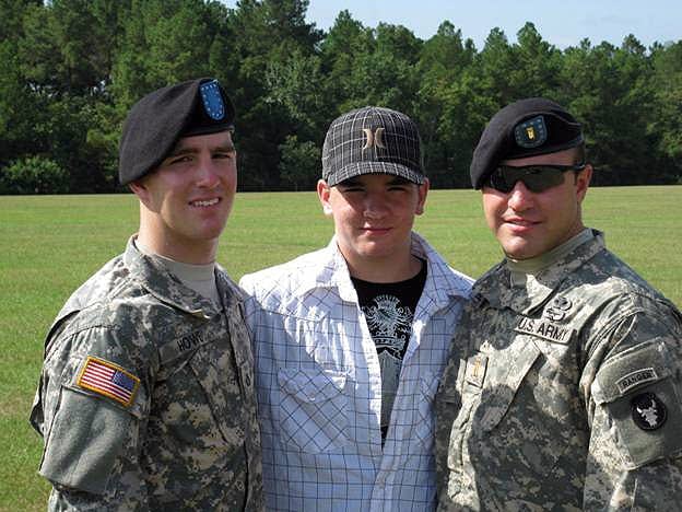 Sam, Mitchell and Joe Howe