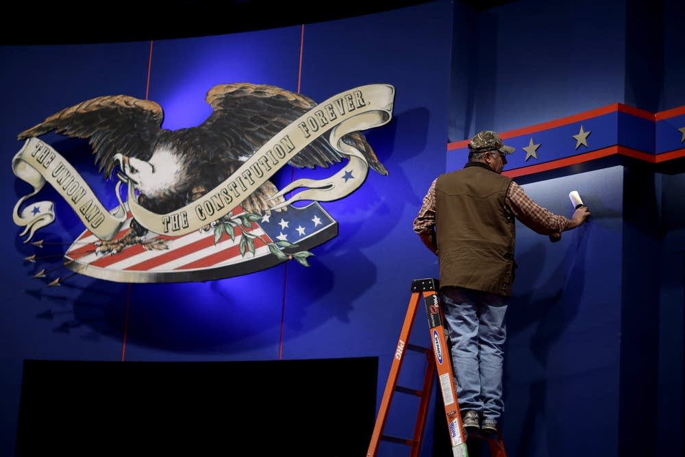 Preparing the stage