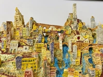Going to Art-A-Whirl? You can help build a sculpture of a city with over 300 pounds of clay