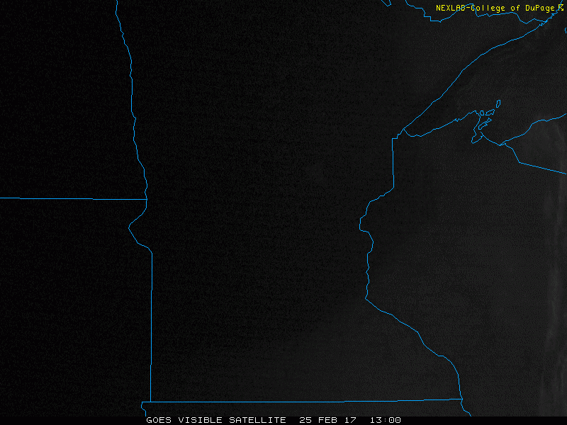 Snowcover view from space; forecast model review