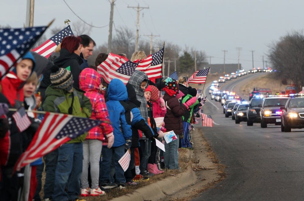Greeting procession